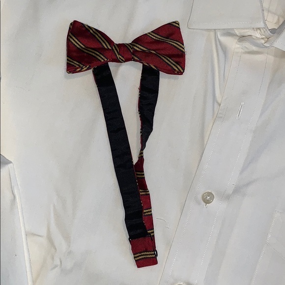 🥰 Britches of Georgetowne Dress Shirt with Bow tie - Picture 3 of 4